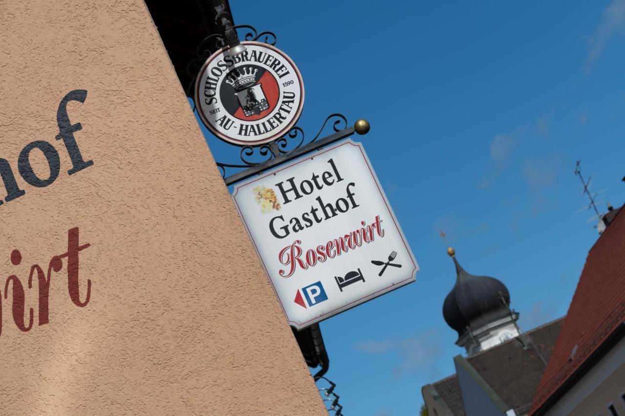 Hotel Gasthof Rosenwirt Au in der Hallertau 외부 사진